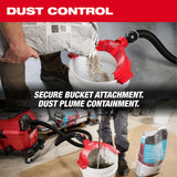 Milwaukee 49-90-2041 AIR-TIP Bucket Topper Dust Collector for 5-Gallon Bucket - 2