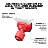 Milwaukee 49-90-2044 AIR-TIP Compact Dust Collector Vacuum Accessory - 3