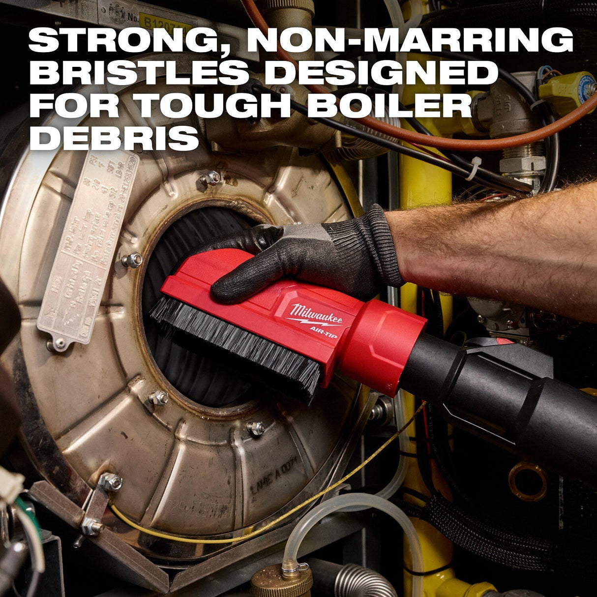Milwaukee 49-90-2046 AIR-TIP Boiler Coil Cleaning Brush Tool Vacuum Accessory - 5
