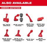 Milwaukee 49-90-2046 AIR-TIP Boiler Coil Cleaning Brush Tool Vacuum Accessory - 7
