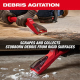 Milwaukee 49-90-2047 AIR-TIP Debris Scraper Vacuum Attachment for Rigid Surface Debris Cleanup - 2