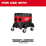 Milwaukee 49-90-2201 Caster Kit for Debris Separator - 4