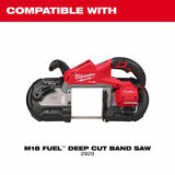 Milwaukee 49-90-2929 Deep Cut Band Saw Blade Covers protect blade track for M18 FUEL 2929-20 - 2
