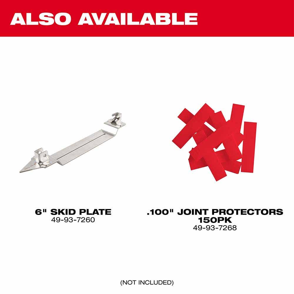 Milwaukee 49-93-7265 Yellow 6” x .100” Diamond Blade for Green Concrete - 9