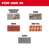 Milwaukee 49-93-7526 5" DIAMOND ULTRA Segmented Turbo, General Purpose Diamond Blade - 2