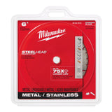 Milwaukee 49-93-7815 6" Steelhead Daimond Cut Off Blade - 2