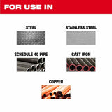 Milwaukee 49-93-7825 9” STEELHEAD Metal Cutting Diamond Blade - 5