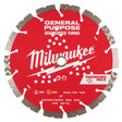 Milwaukee 49-93-9009 9" DIAMOND MAX Segmented Turbo, General Purpose Diamond Blade