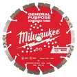 Milwaukee 49-93-9009 9" DIAMOND MAX Segmented Turbo, General Purpose Diamond Blade