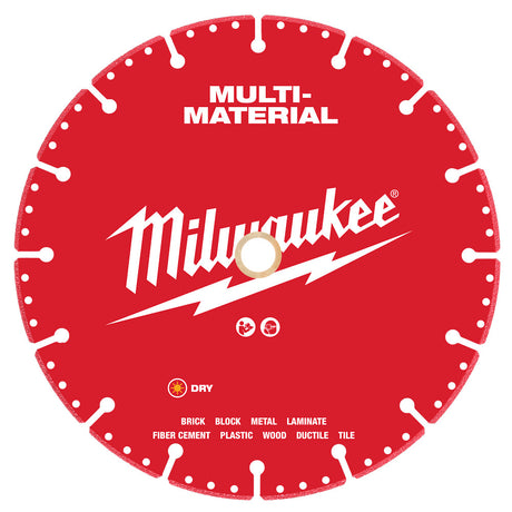 Milwaukee 49-93-9609 9" Multi-Material Diamond Blade