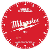 Milwaukee 49-93-9609 9" Multi-Material Diamond Blade