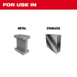 Milwaukee 49-94-0143 Performance Plus Metal Cut Off Wheel Type 1 9 in x 3/32 in x 7/8 in (10 Pack) - 4