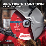 Milwaukee 49-94-0143 Performance Plus Metal Cut Off Wheel Type 1 9 in x 3/32 in x 7/8 in (10 Pack) - 7