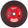 Milwaukee 49-94-0148 Performance Plus 12 in. x 7/64 in. x 1 in. Metal Cut Off Wheel Type 1 (10 Pack)