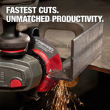 Milwaukee 49-94-0207 4-1/2 in. x 0.045 in. x 7/8 in. Ceramic+ Metal Cut-Off Wheel Type 27 for Angle Grinders - 2