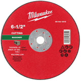 Milwaukee 49-94-1915 6-1/2 in. Type 1 DKO Masonry Cut Off Wheel 5/8 in. Arbor