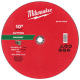 Milwaukee 49-94-1925 10 in x 1/8 in x 5/8 in Type 1 Masonry Cut Off Wheel
