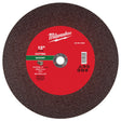 Milwaukee 49-94-1930 12 in. x 1/8 in. x 20mm Type 1 Masonry Cut Off Wheel