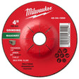 Milwaukee 49-94-1950 4 in x 1/4 in x 5/8 in Type 27 Masonry Grinding Wheel for Angle Grinders