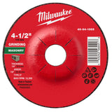 Milwaukee 49-94-1955 4-1/2 in x 1/4 in x 7/8 in Type 27 Masonry Grinding Wheel for Angle Grinders