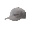 Milwaukee 504G-SM FLEXFIT Fittted Hat - Gray, S-M