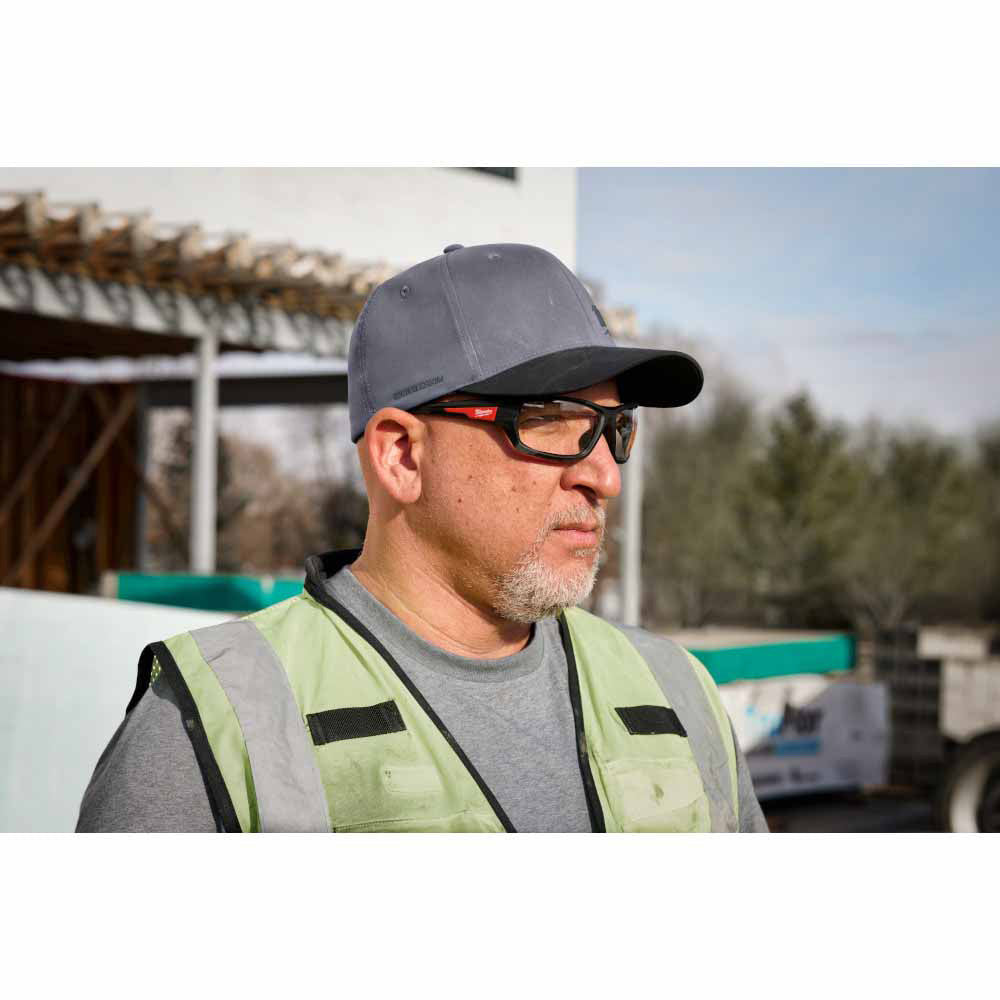 Milwaukee 507DG WORKSKIN  Performance Fitted Hat - Dark Gray - 4