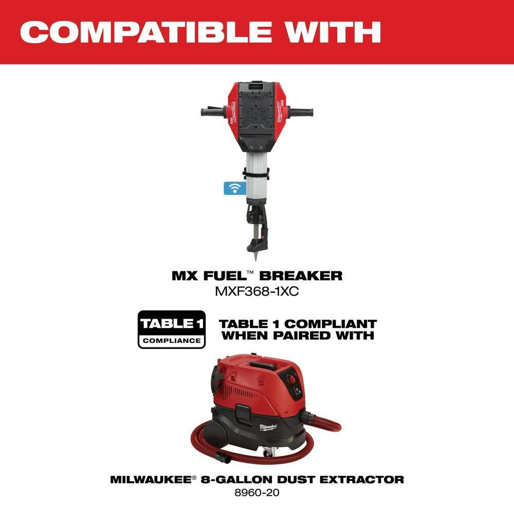 Milwaukee 5321-DE Breaker Dust Extraction Attachment - 4