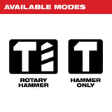 Milwaukee 5518-21 1-3/4" SDS MAX Rotary Hammer 15 amp., AVS - 2