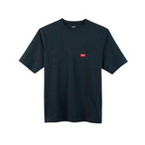 Milwaukee 601BL-2X Heavy Duty Pocket T-Shirt (601), Short Sleeve, Blue, 2X