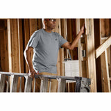 Milwaukee 603G Hybrid Work Tee - Short Sleeve - Gray - 6