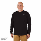 Milwaukee 604B Hybrid Work Tee - Long Sleeve - Black - 2