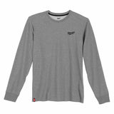 Milwaukee 604G Hybrid Work Tee - Long Sleeve - Gray