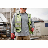 Milwaukee 604G Hybrid Work Tee - Long Sleeve - Gray - 5