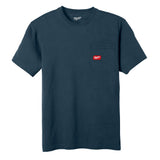 Milwaukee 605BL GRIDIRON Pocket T-Shirt - Short Sleeve Blue - 7