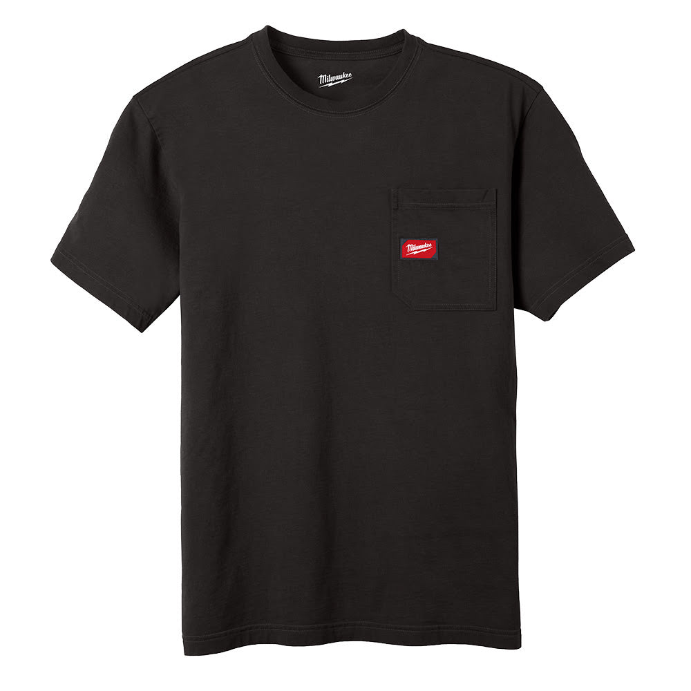 Milwaukee 605B GRIDIRON Pocket T-Shirt - Short Sleeve Black - 7