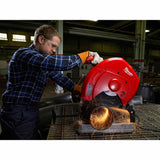 Milwaukee 6177-20 14" 15 Amp 4.0 Max HP Motor Abrasive Cut Off Chop Saw - 4