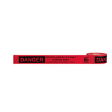 Empire Level 79-2791 3" X 1000' Danger Crystalline Silica Dust Premium