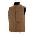 Milwaukee 801BR-XL Heavy Duty Sherpa-Lined Vest - Brown XL