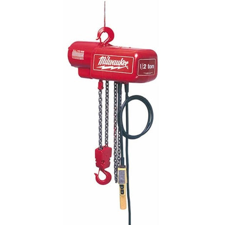 Milwaukee 9562 1/2 Ton Electric Chain Hoist - 20 ft.