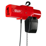 Milwaukee 9562 1/2 Ton Electric Chain Hoist - 20 ft.