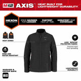 Milwaukee F102B-21 M12 Women's Black Axis Jacket with (1) 3.0 Ah Battery and Charger - 3