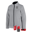 Milwaukee F102G-21 M12 Women's Gray Axis Jacket with (1) 3.0 Ah Battery and Charger - 2