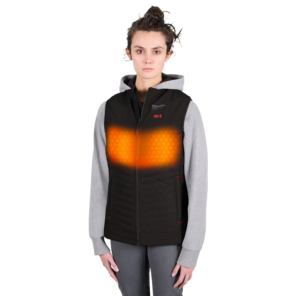 Milwaukee F300B-20 M12 Women's Black Axis Vest Only - 4