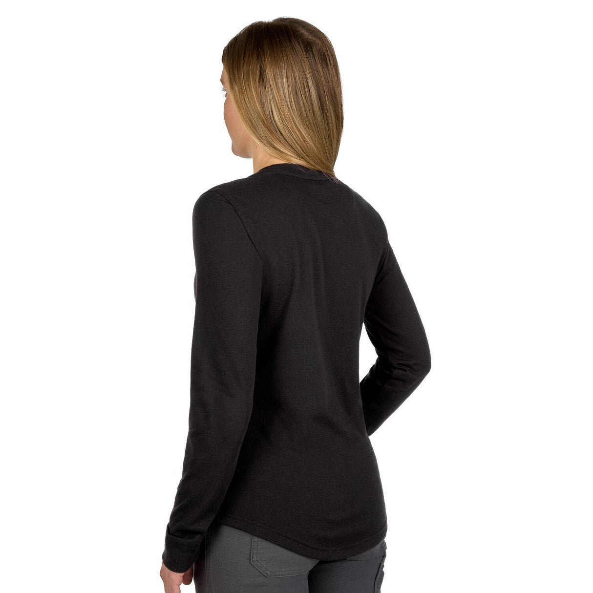 Milwaukee F552B-XS Women's FREEFLEX Hybrid Tee - Long Sleeve Black XS - 7