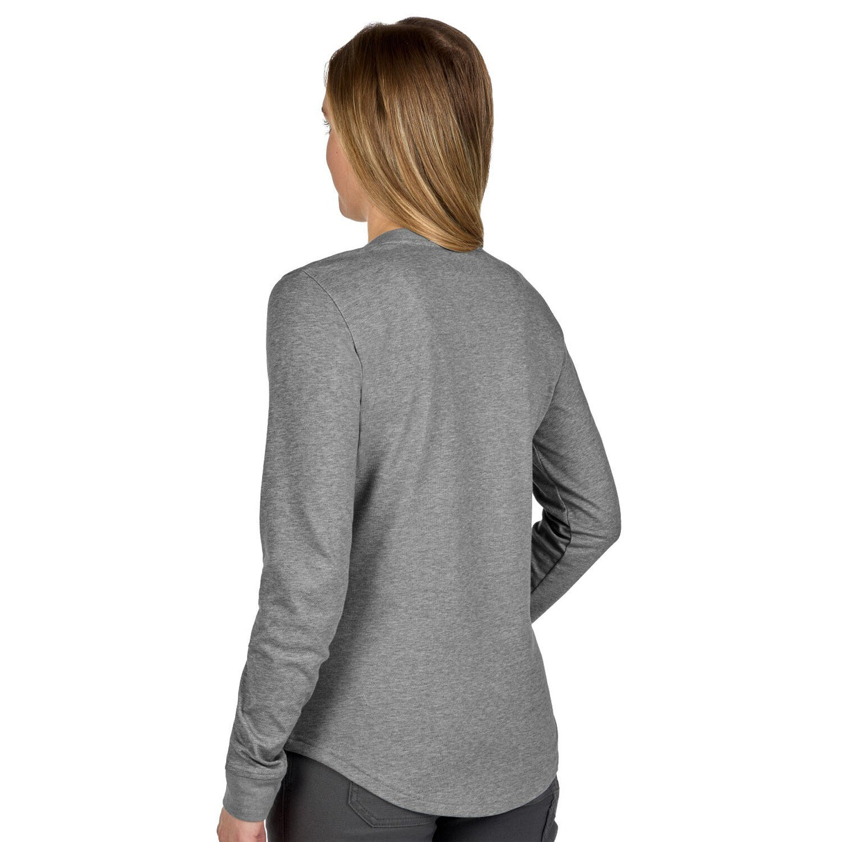 Milwaukee F552G-XS Women's FREEFLEX Hybrid Tee - Long Sleeve Gray XS - 7