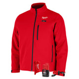 Milwaukee M100R-21 M12 Heated Red Toughshell Jacket with (1) 3.0 Ah Battery and Charger - 2