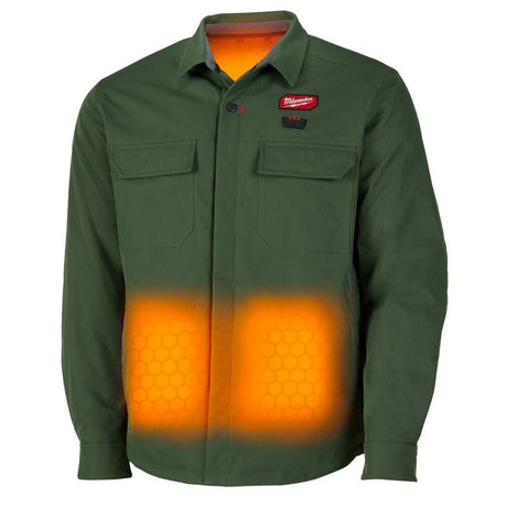 Milwaukee M103E-21 M12 Heated Shirt Jacket Green