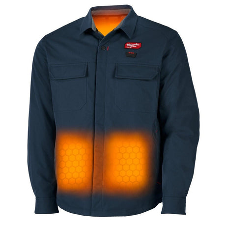 Milwaukee M103U-21 M12 Shirt Jacket Navy