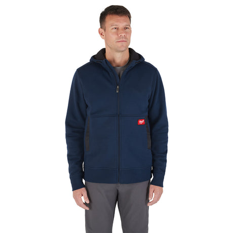 Milwaukee M250U GRIDIRON Full-Zip Hoodie - Navy