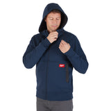 Milwaukee M250U GRIDIRON Full-Zip Hoodie - Navy - 8